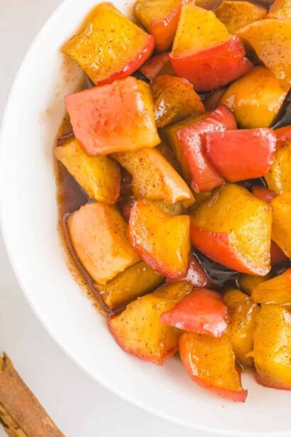 Recette de Compote de Pommes à la Cannelle