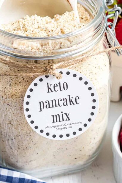 Recette de Préparation pour Pancakes Keto