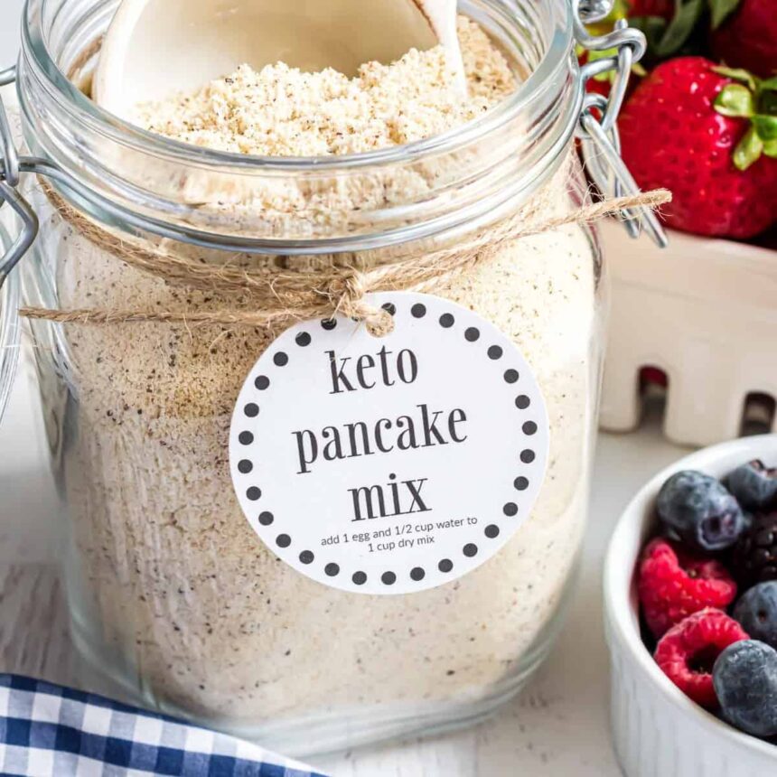 Recette de Préparation pour Pancakes Keto
