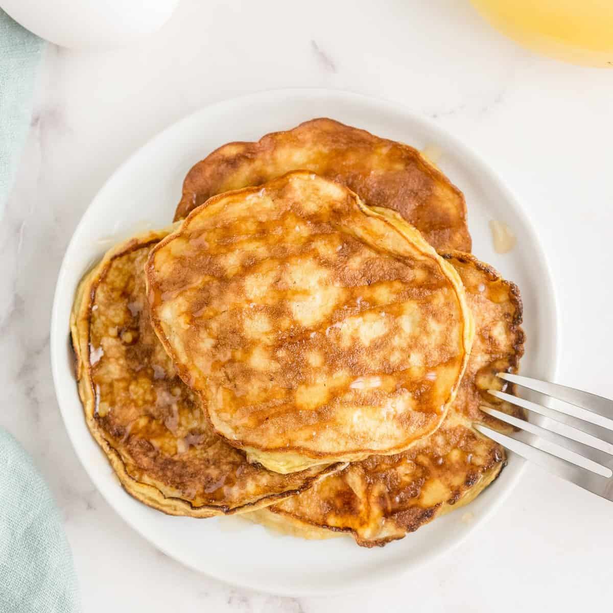 Pancakes Banane à 2 Ingrédients