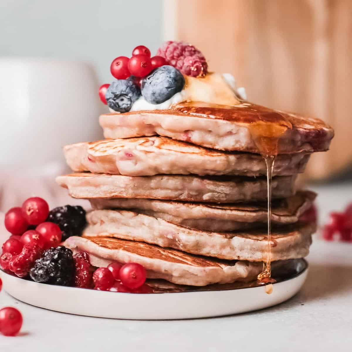 Pancakes aux framboises – Un délice naturellement sucré !