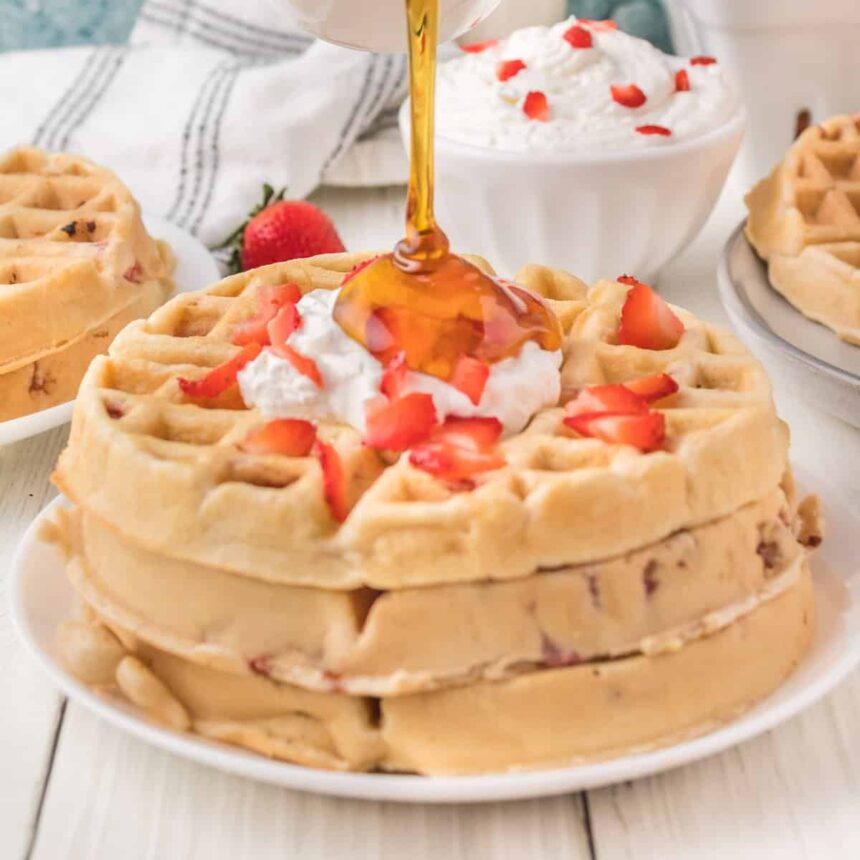 Gaufres aux Fraises