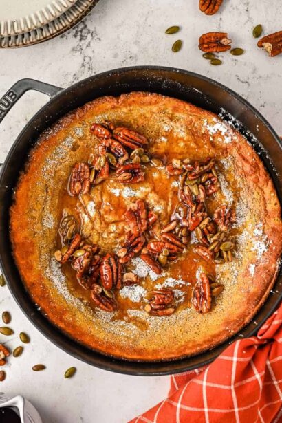 Pancake Dutch Baby à la Courge