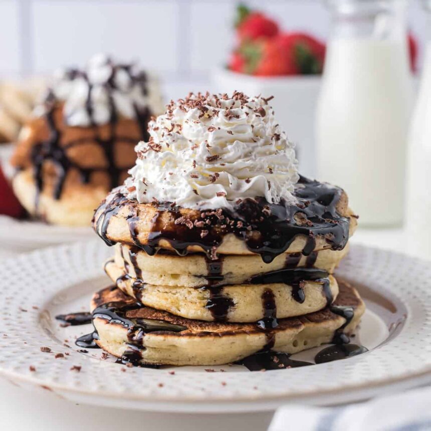 Pancakes aux pépites de chocolat – un délice en toute simplicité !
