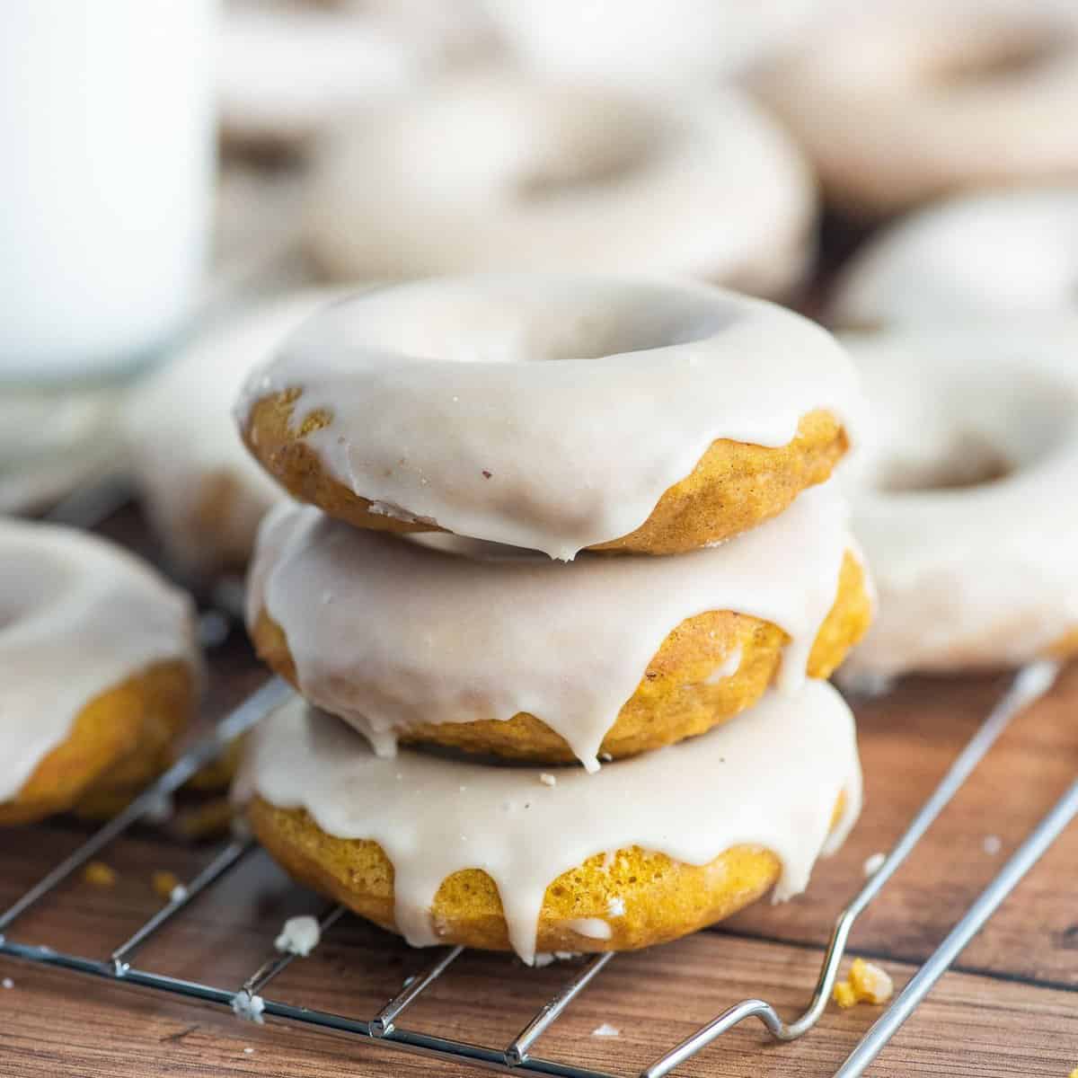Donuts Épicés à la Citrouille