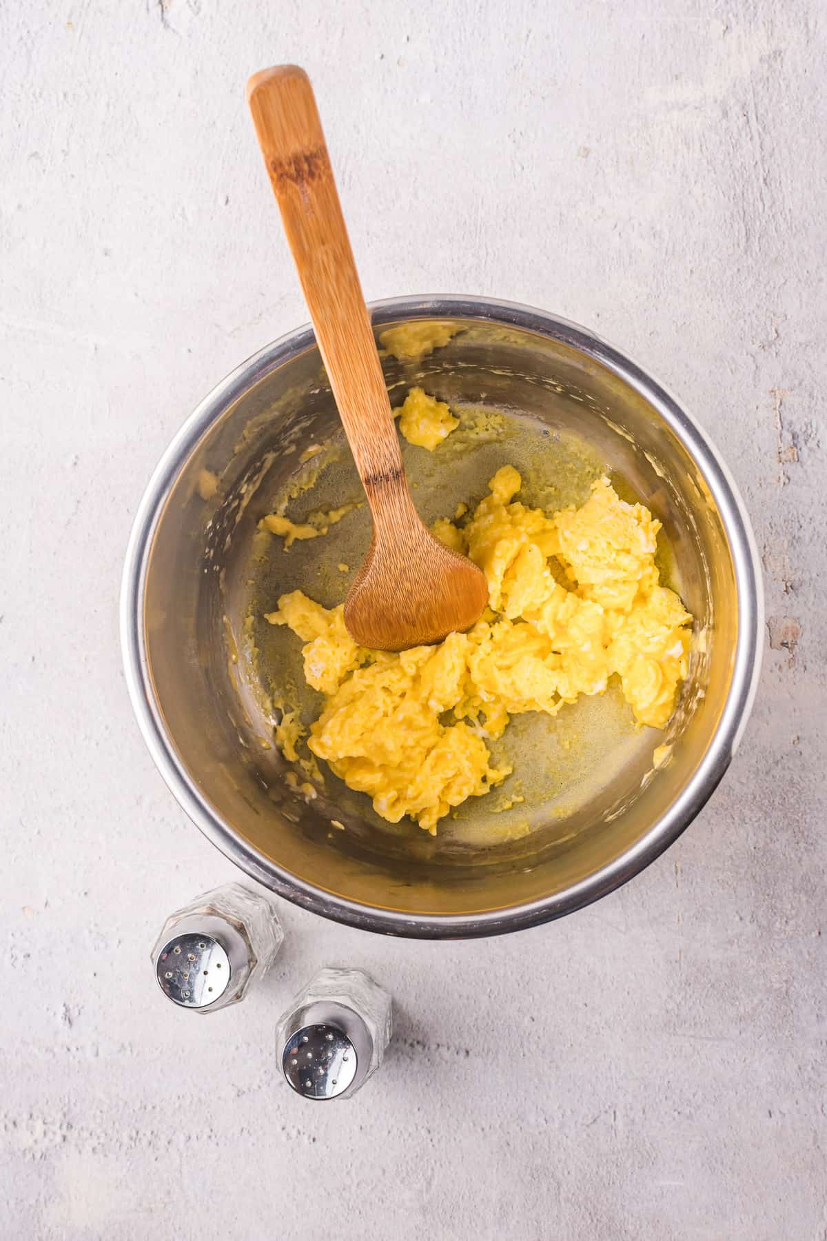 Oeufs brouillés à l'Instant Pot.