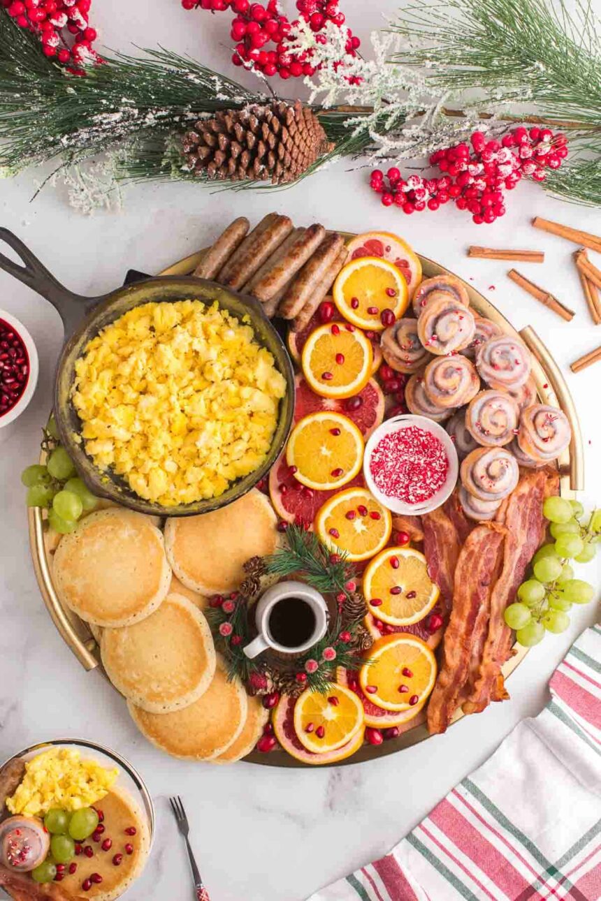 Plateau de Brunch Festif de Noël
